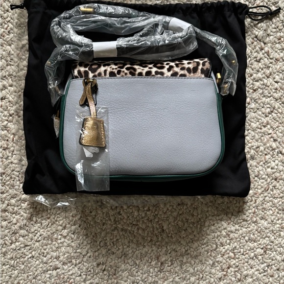 J.CREW SIGNET FLAP BAG IN ITALIAN CALF HAIR - Picture 3 of 6